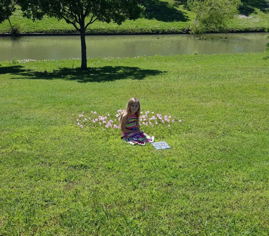 Girl in Park